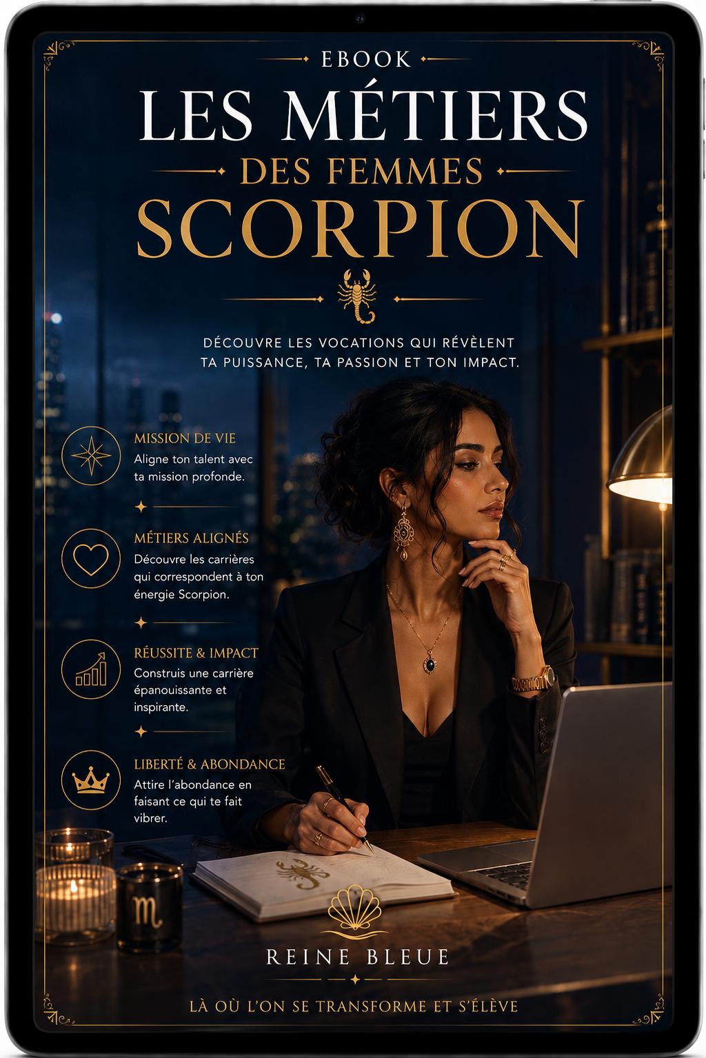 Les métiers des femmes scorpion